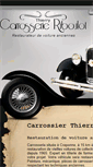 Mobile Screenshot of carrosserie-riboulot.com